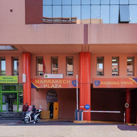 Appartement Haut Standing Gueliz Plaza Avec Vue Marrakesh Exteriör bild